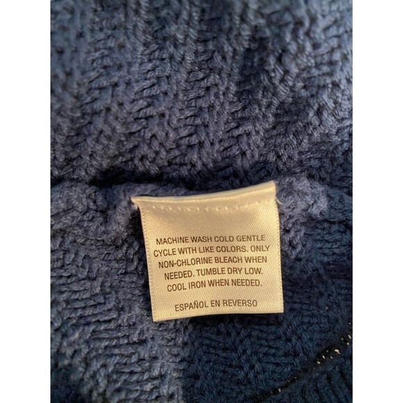 Style & Co  Sweater Dress Plus Size XXL or 2X Steely Blue Cowl Neck Winter - Picture 8 of 10